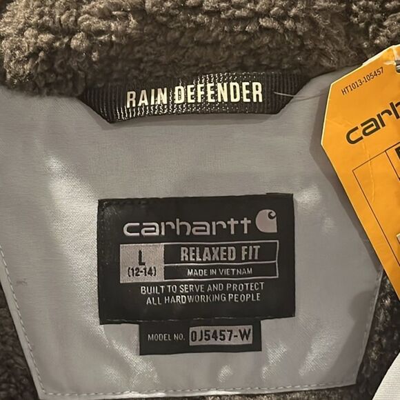 Carhartt Montana Relaxed Fit Insulated Hooded Jacket - Picture 10 of 12